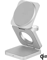 Беспроводное зарядное устройство uBear Balance Ultra Wireless Charger Apple Watch Edition (Silver)
